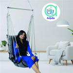 Dark Grey Jhula for Home & Outdoor | Strong Hanging Swing Chair with 200 Kg Capacity