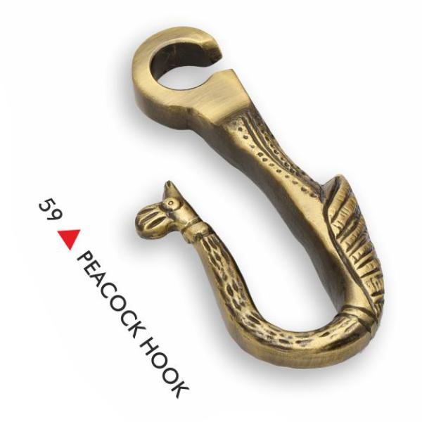 Decorative Peacock Jhula Hook